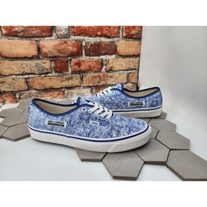 VANS ANAHEIM FACTORY Authentic 44 DX Men's Sz‎ 13 Blue Acid Wash sneakers